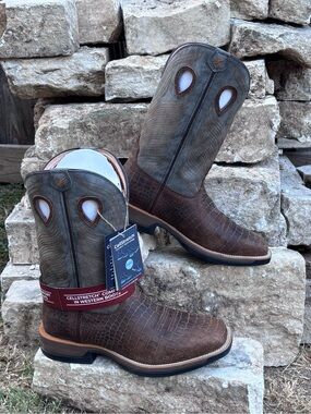 TWISTED X ‘Tech x’ Square Toe Work Boots
